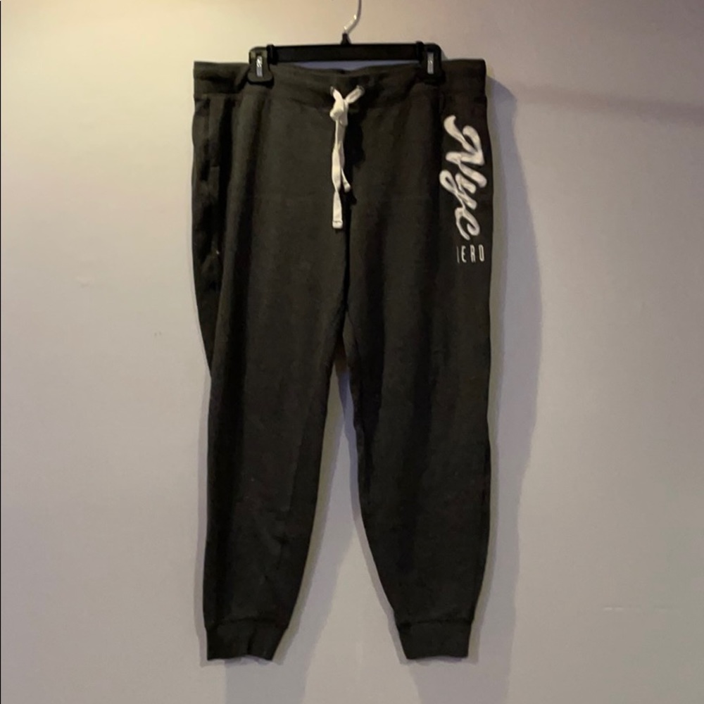 aeropostale grey joggers